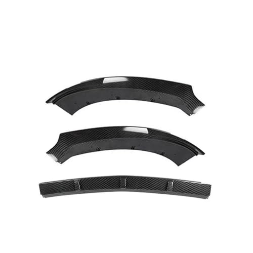Lame de pare-chocs avant et kit carrosserie look carbone premium pour Ford Mustang 15-17