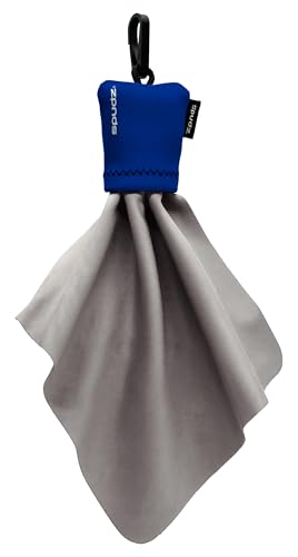 SPUDZ Microfiber Cloth Screen Cleaner (6x6 Navy Blue)