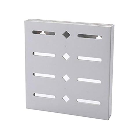 QIANSHENG Plastic Kitchen Knife Block Wall Mounted Knife Holder Storage Rack Drain Shelf 3 Slots Knife Rest Knife Organizer Cover