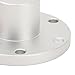 Aluminum Flange Shaft Coupling Connector, 6mm Shaft Mounting Hub, Stainless Steel Set Screw, Precision Fit for DIY RC Model Motors, Mini Robots, and H