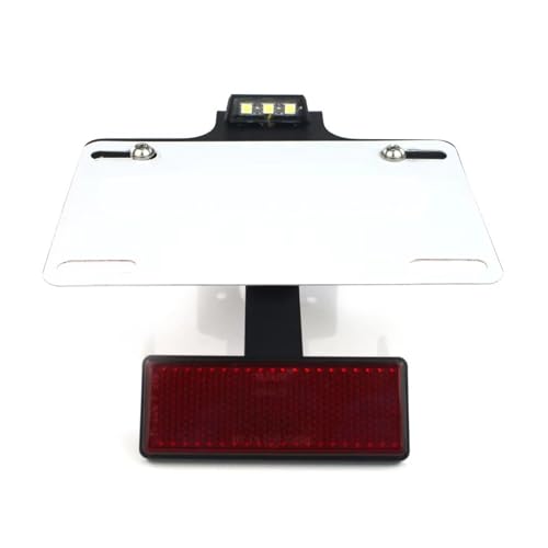 Support plaque d'immatriculation XSR125 finition noir mat et découpe de précision