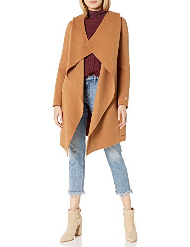 Soia & Kyo Women's Samia-N Ladies Belted Wool Coat, Camel, XS