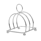 Cabilock Porte-Pain à Toast Multifonction en Acier Inoxydable, Support INOX Solide, Range...