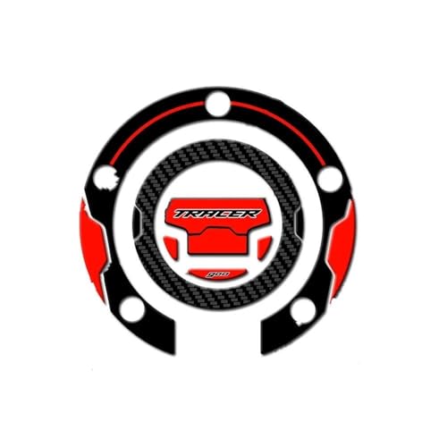 Tampon réservoir moto pour Yamaha Tracer 900 autocollant de protection bouchon noir