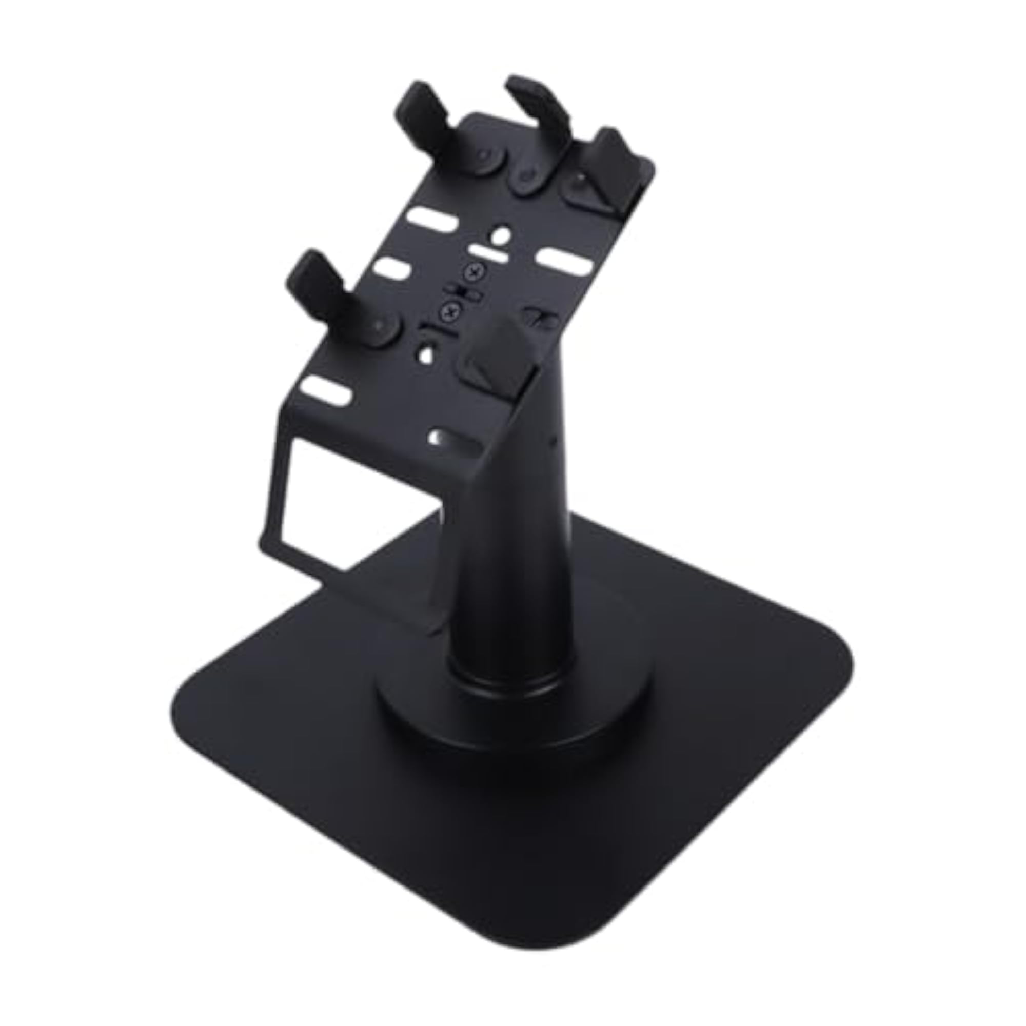 POS Machine Stand with Square Base, White