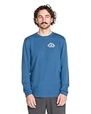 Volcom Men's Nunez Graphic Thermal Smokey Blue L