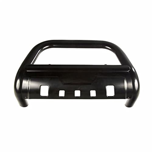 Image of Rugged Ridge Black Bull Bar for Jeep Wrangler /Gladiator | 3.5 inch | 11564.03 | Fits 2018-2025 Jeep Wrangler JL; 2020-2025 Jeep Gladiator JT
