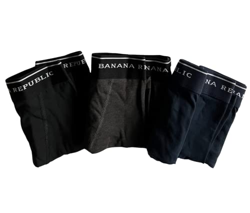Banana Republic 3-Pack Performance Mens Boxer Briefs MEDIUM Boxer Brief Underwear