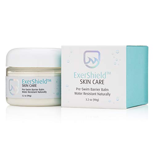 Exershield Superior Skin Barrier Cream. Water barrier cream. Prevent hand dryness of hand washing. Great for swimmers or people who wash hands a lot. Neutralizes chlorine. Prevent rash cream.