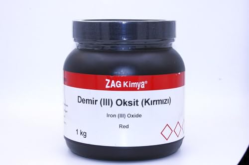 Zag Kimya Demir Iıı Oksit Kırmızı Chem PURE1 KG