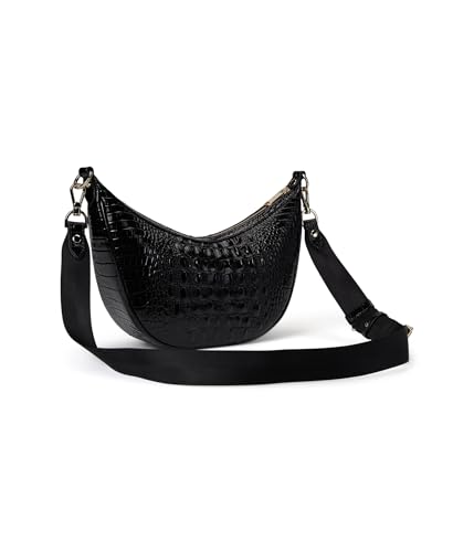 Brahmin Percy Crossbody, Black 12
