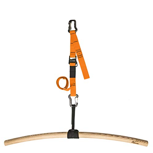 eaglefit - Premium Klimmzugstange aus Holz für Outdoor & Zuhause (wetterfest, 100 cm) Klimmzug Stange ergonomisch gebogen für Decke, Balken, Garten, Baum - Pull-Up Bar verstellbar hängend (orange) eaglefit - Premium Klimmzugstange aus Holz für Outdoor & Zuhause (wetterfest, 100 cm) Klimmzug Stange ergonomisch gebogen für Decke, Balken, Garten, Baum - Pull-Up Bar verstellbar hängend (orange)