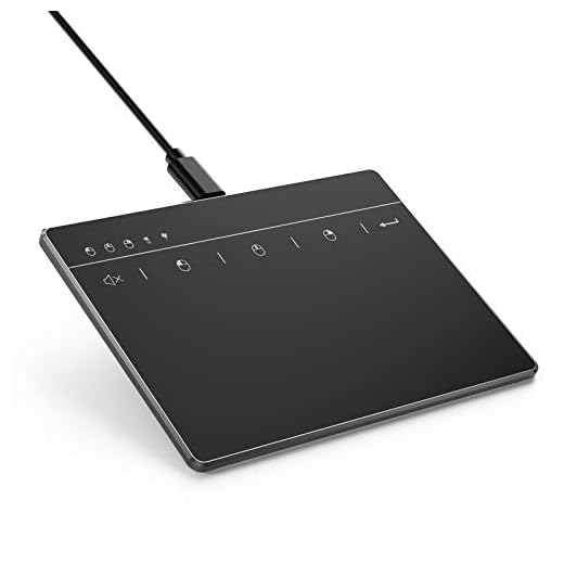 Seenda Touchpad Trackpad, External USB High Precision Trackpad with Multi-Touch Navigation Plug and Play for Windows 10 Windows 7 Desktop/Laptop/Notebook Computer