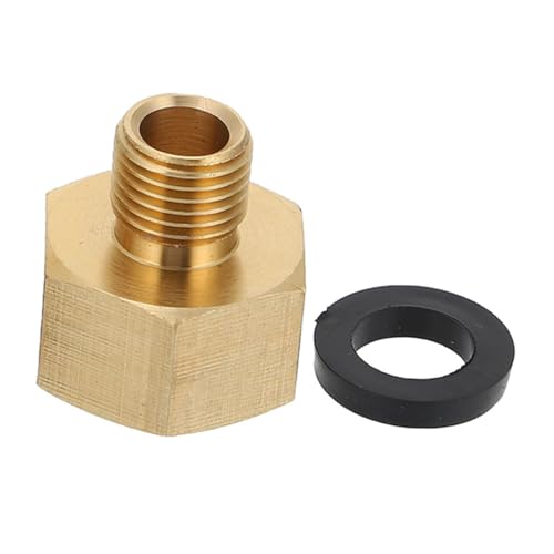 VICASKY Versatile Brass Propane Hose Adapter Threaded for Grill Stove Connection