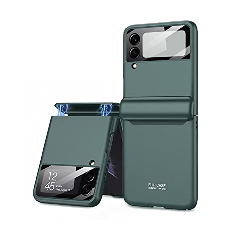 SHEAWA Galaxy Z Flip3pP[X Jo[ 5G KXtBt 360°Sʕی Jo[fBXvCی PCdP[X یP[X یJo[ ϏՌ  ANZT[ (O[)