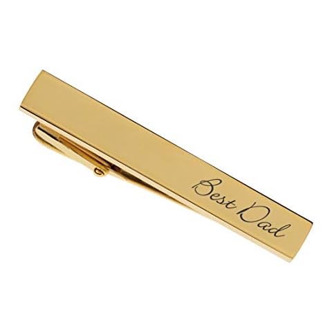 Personalized Gold Tie Clip Custom Engraved Free - Ships from USA Cover