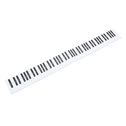 TOYANDONA 1 Pièce 88 illustration de clavier de piano tableau des doigtés de piano tableau de pratique du piano accessoire piano accessoires piano etiquette autocollante papier d’emballage - Les Beatles, Paul McCartney, John Lennon, RIngo Starr, George Harrison TOYANDONA 1 Pièce 88 illustration de clavier de piano tableau des doigtés de piano tableau de pratique du piano accessoire piano accessoires piano etiquette autocollante papier d'emballage