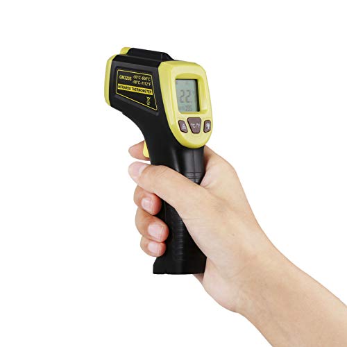 Btuty infravermelho, pistola de temperatura a laser digital sem contato -58 ° F a 1112 ° F (-50 ° C