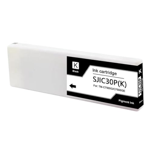 Cartouche d'encre SJIC30P noire pour l'étiquetage en volume de vos produits