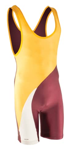 Matman Wrestling Singlet Men's Georgia Weightlifting Singlet Nylon Lycra