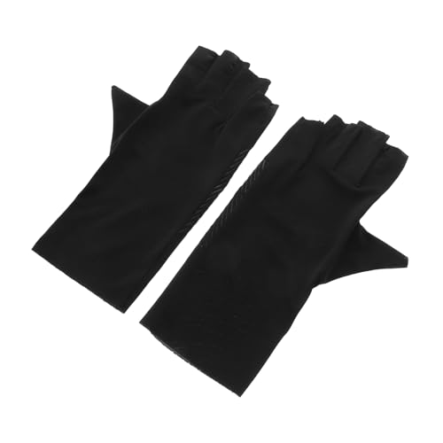 Healeved Summer Must-Have: Women's Uv Blocking Gloves Half-Pointer Nail Manicure Glove Breathable Soft for Outdoor Driving