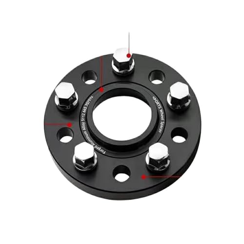 Entretoises de roue 5x112 de 20 mm en alliage d'aluminium hubcentric 66.6 pour votre auto