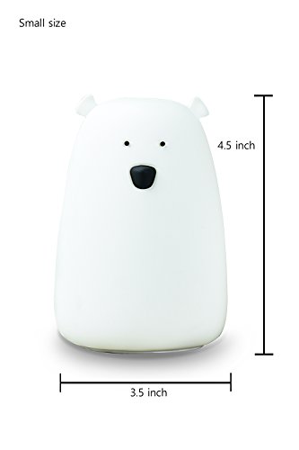 Lámpara de mesa de noche con luz LED táctil USB miniatura 6