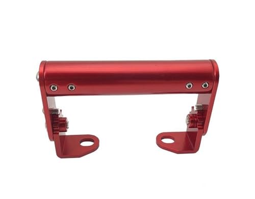 Support navigation moto universel anti-vibration pour téléphone rouge
