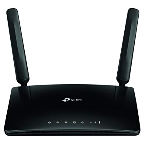 Image of TP-Link TL-MR6500v 300 Mbps 4G LTE Telephony Wireless Router and Dr Com Smart UPS 8000mAh Power Backup DRU-8000