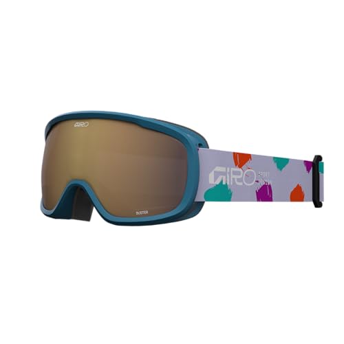 Giro BUSTER PAINTED Gafas, Jóvenes Unisex, Verde azulado con acento rosa, OS