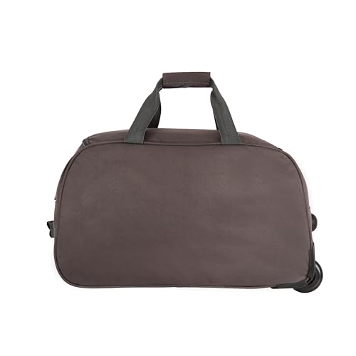 Image of Lavie Sport 45L Anti-Theft Axle Wheel Duffle Bag | Polyester Bag | Combi Lock with Attached Shoulder Strap| Duffle Bag for Men & Women