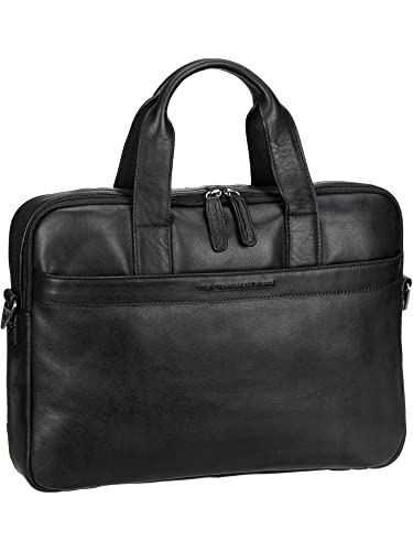 Ordinateur portable bien protégé dans votre porte-documents Arizona en cuir