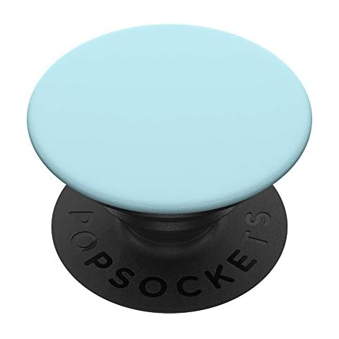 Light Pastel Plain Baby Blue Solid Color PopSockets Swappable PopGrip Cover