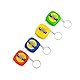PARENCE.- Set mit 4 Mini-Maßbändern Maße 1m, 3FT Couturier, Schneider/kleines Petanque-Meter (1 Meter) Flexibles Taschenformat - zufällige Farbe - 4 Stück