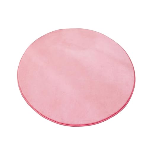Tapis table basse rond vert 200cm en velours pour protéger le sol et isoler du froid - 7
