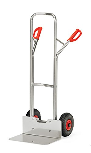 Preisvergleich Produktbild Sackkarre aus ALU Höhe 1300 mm Schaufelbreite 480 mm