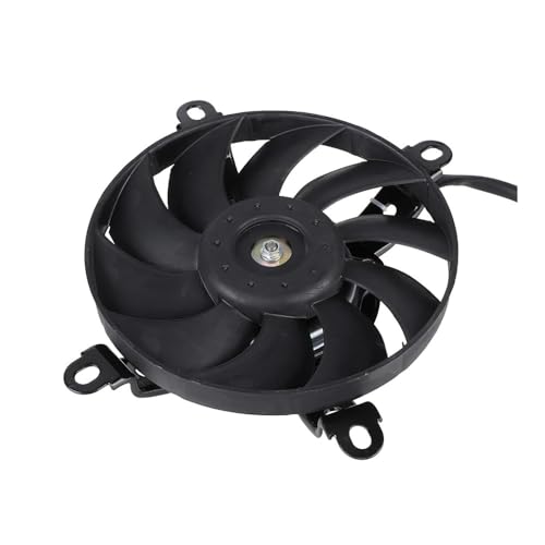 Evita sobrecalentamiento con ventilador de radiador de 12V de moto