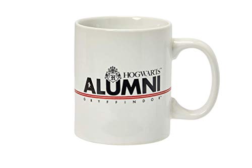 Taza Gryffindor Alumni de 11 onzas, taza de cerámica blanca con asa,...