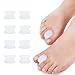 JUGUTA Gel Toe Separatore Alluce Valgo Per Dita Piastra Per Dita Dei Piedi, Sollievo Per Dal Dolore (8 Pezzi) immagine