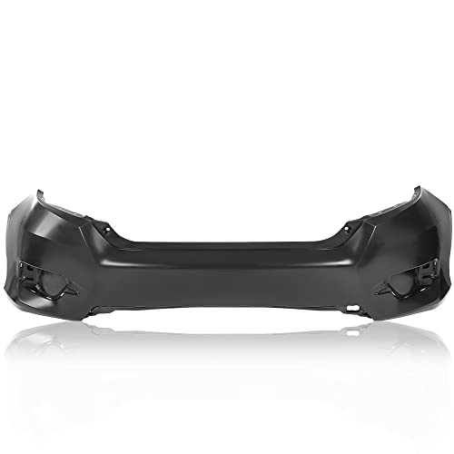 PIT66 Rear Bumper Cover Compatible with 2016 2017 2018 2019 2020 Honda Civic Sedan 04715TBAA00ZZ, HO1100296 Polypropylene