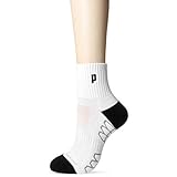 [プリンス] テニスウェア 極厚レッグホールドショート ソックス [レディース] PS359 ホワイト×ブラック (202) 日本 23-25cm (FREE サイズ)