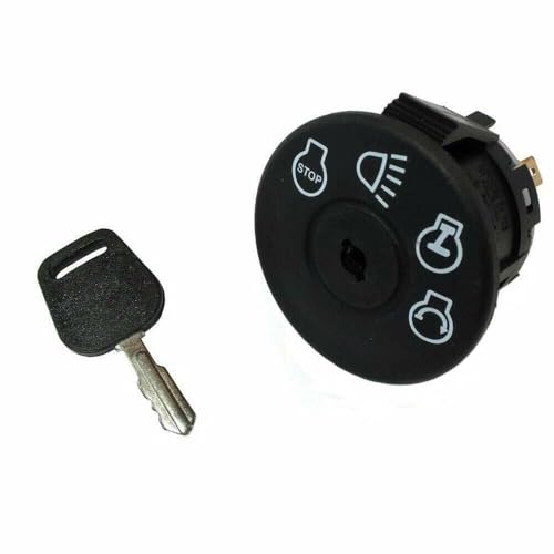 #US Replace Part Key & Ignition for John-Deere LT133 LT155 LT160 LT166 LT170 LT180 LT190 (nvduq2803-16401)