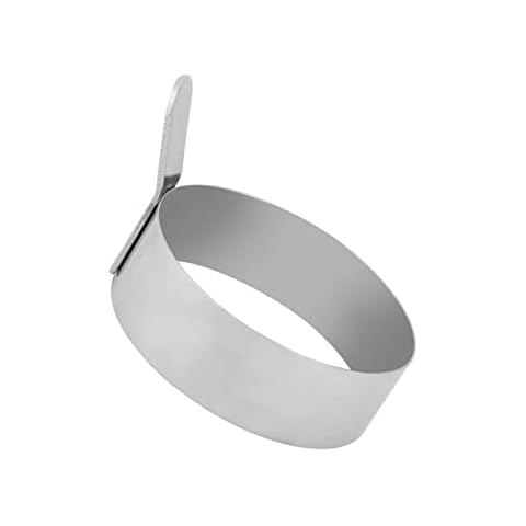 Egg Ring Mold Stainless Steel Egg Mould Pancake Shaper for Kitchen and Restanrant Cover