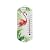 Taylor Flamingo Indoor Outdoor Suction Cup Thermometer, Decor for Patio, Pool, or Garage, 8 Inch, Multi