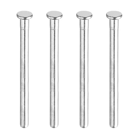 sourcing map 4pcs 3 Inch Removable Door Hinge Pins Cover