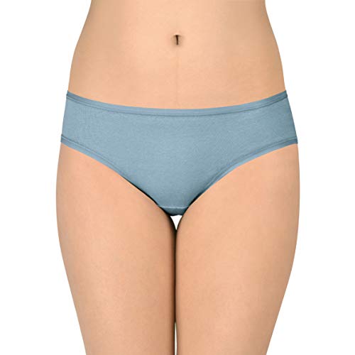 Image of Amante Solid Low Rise Cotton Bikini Panty Pack(Pack of 3)