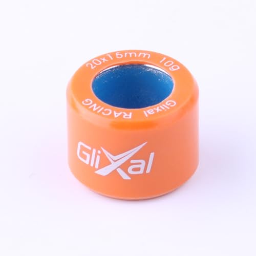 Image of Glixal 20X15mm High Performance Racing Variator Roller Weights Set For Honda PCX 125 150 Polaris RZR 200 SYM SUZUKI KYMCO VESPA Scooter Quads ATV UTV (10 Gram)
