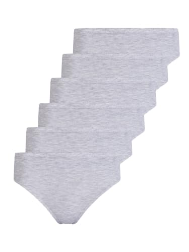 Slip échancré en modal haut de gamme lot de 6 culottes lisses