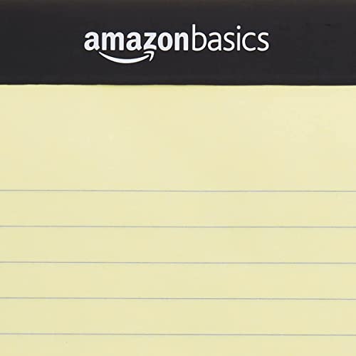 Amazon-Basics-Wide-Ruled-Lined-Writing-Note-Pad-85-inch-x-1175-inch-Canary-600-Sheets-12-Pack-of-50 Amazon-Basics-Wide-Ruled-Lined-Writing-Note-Pad-85-inch-x-1175-inch-Canary-600-Sheets-12-Pack-of-50