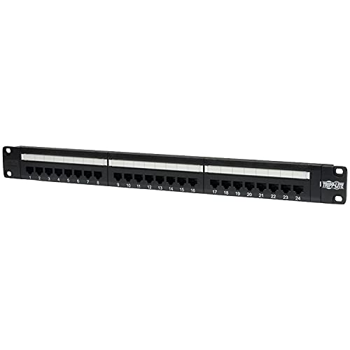 Evite caos de cables con Eaton N052-024 panel de conexiones con rotulación clara